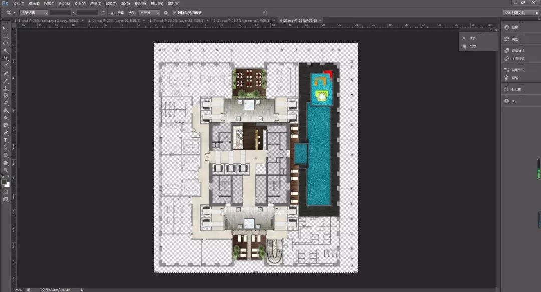 psd分层图素材,ps室内设计平面图素材图片高清