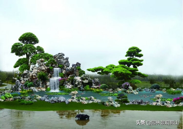 为何庭院中要建假山流水景观,庭院假山流水设计在什么地方好