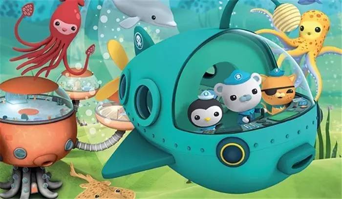 海洋探险动画《海底小纵队,TheOctonauts》现在少有的好动画片