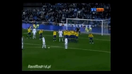 贝克汉姆永远的贝氏弧线,当贝克汉姆