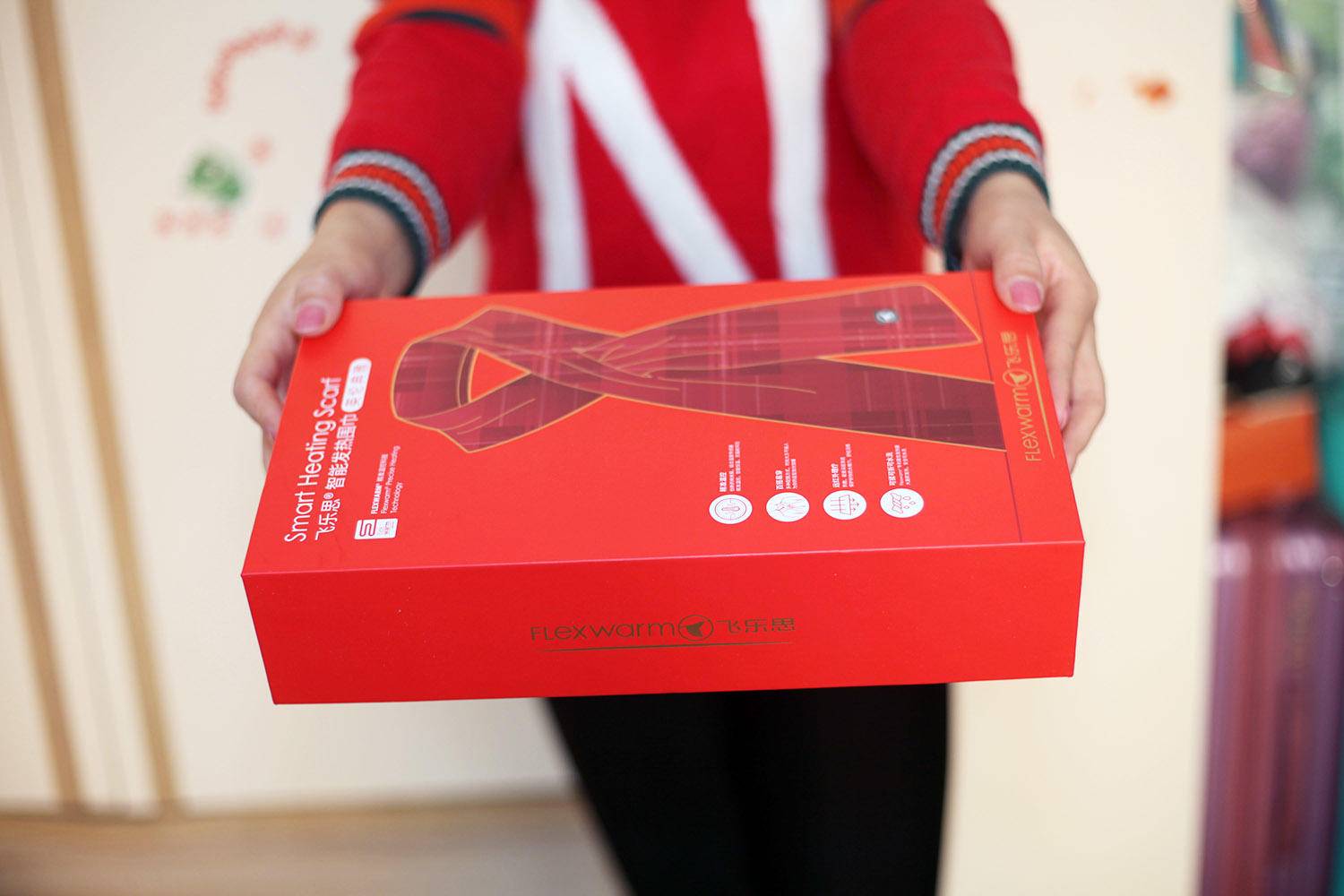 飞乐思智能围巾,网红飞乐思发热围巾测评