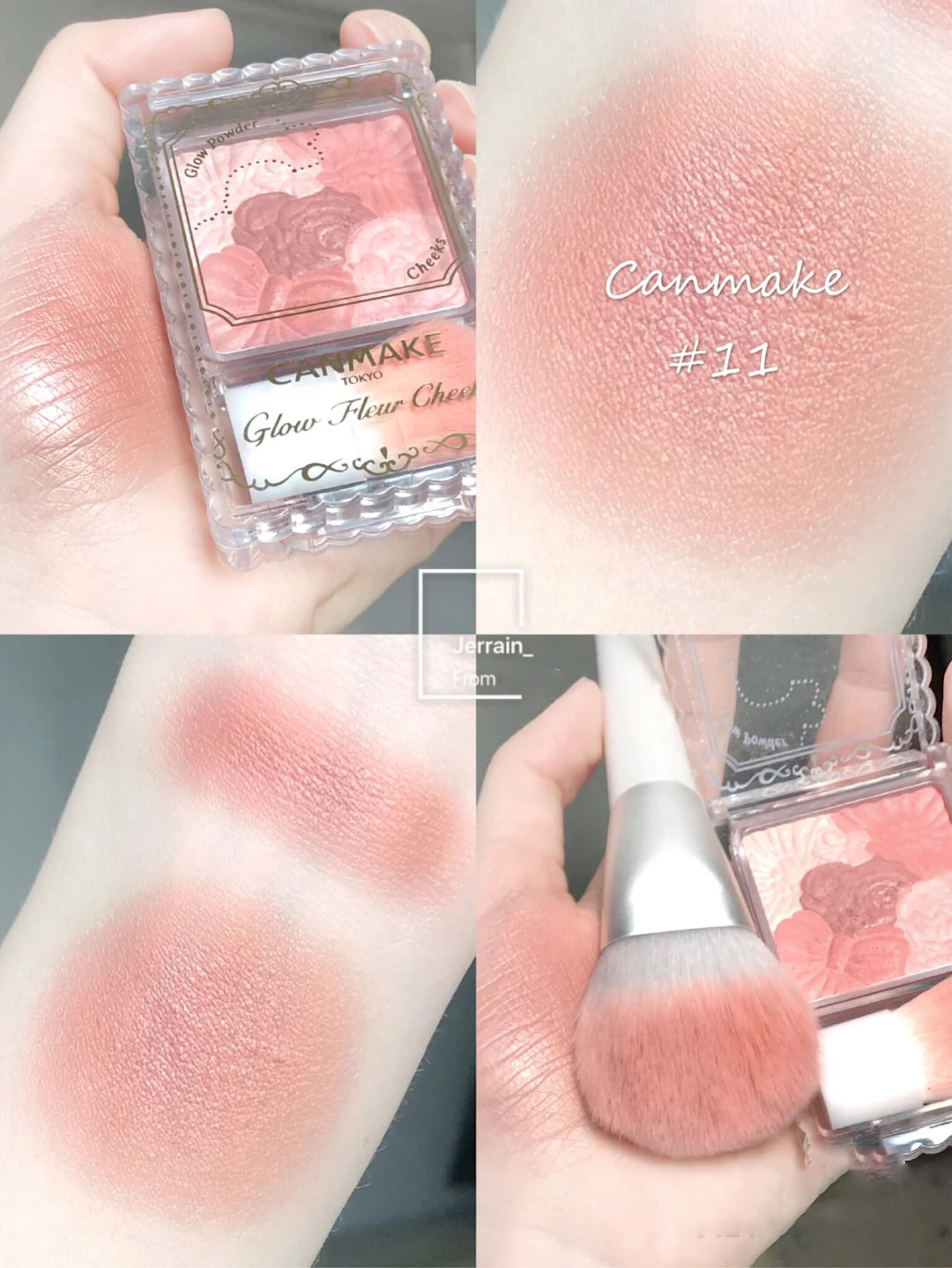 腮红橘色推荐平价持久,玫瑰色腮红平价