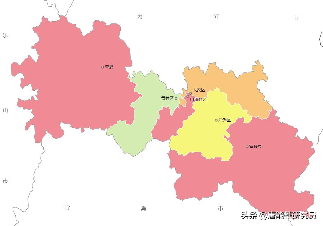 宜宾与泸州连片发展规划,川南城市群