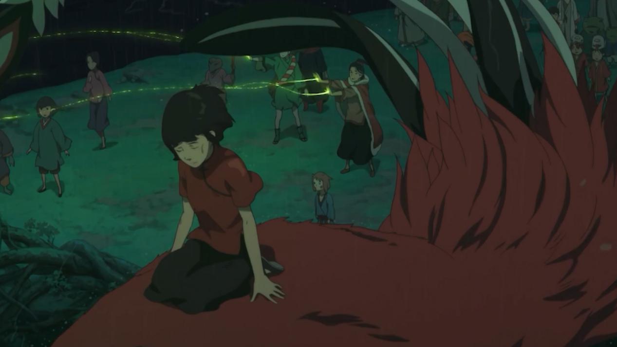 一部感人催泪的动漫电影大鱼海棠,大鱼海棠动漫治愈系片段