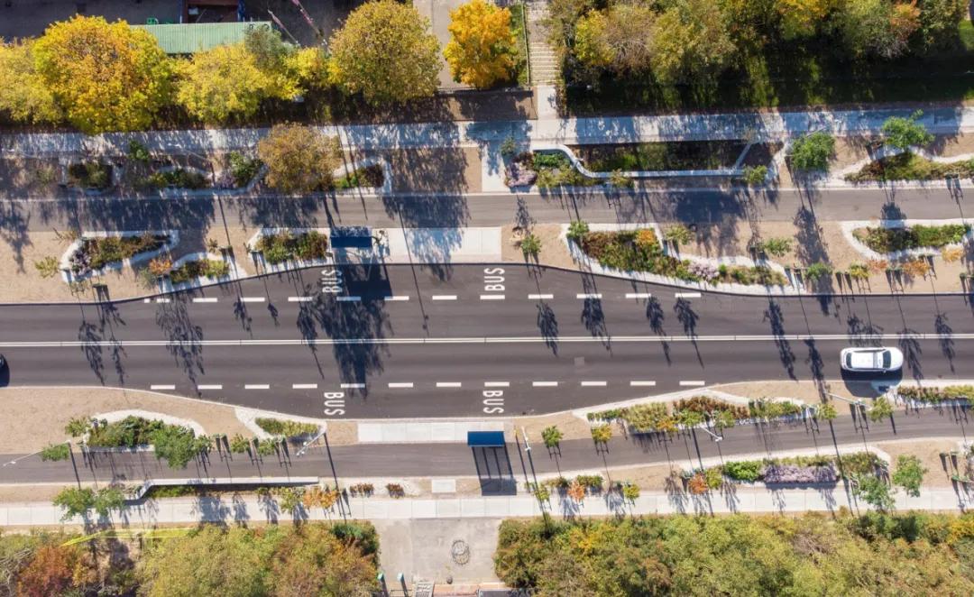 道路设计效果图,个性路面设计