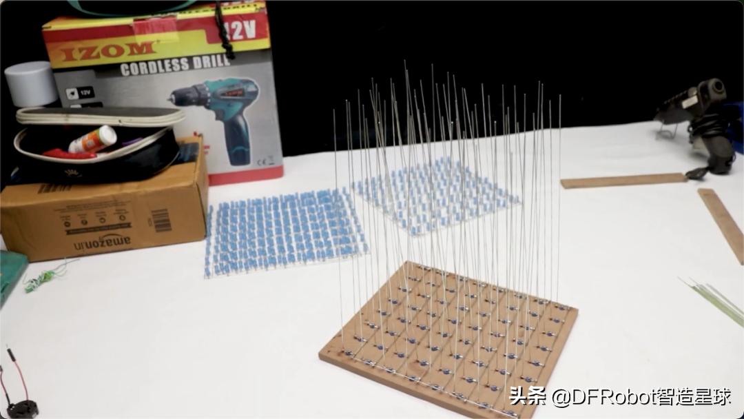 自制200000流明led灯,光立方的制作原理图