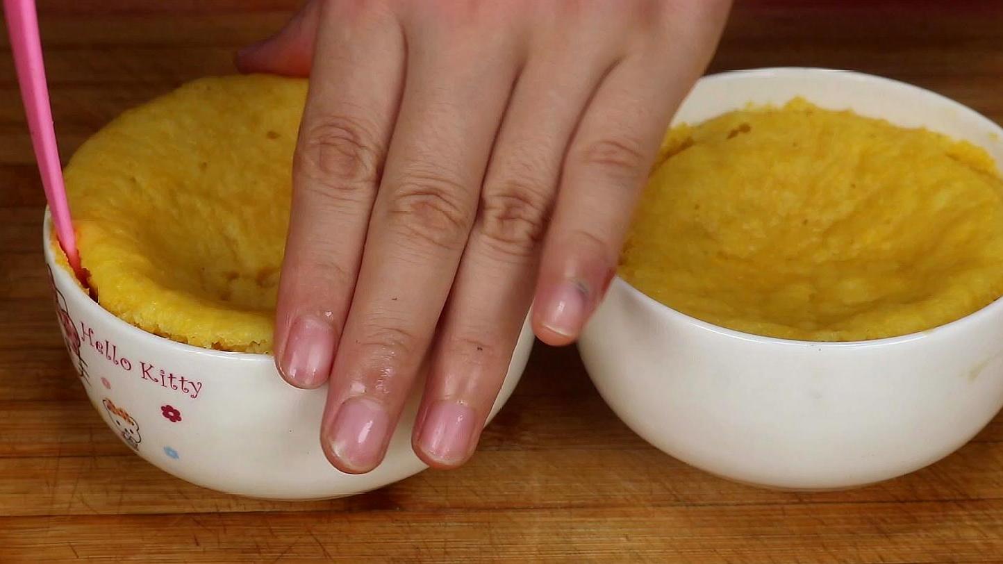 空气炸锅玉米面蛋糕的做法,玉米面这样做比蛋糕面包还好吃