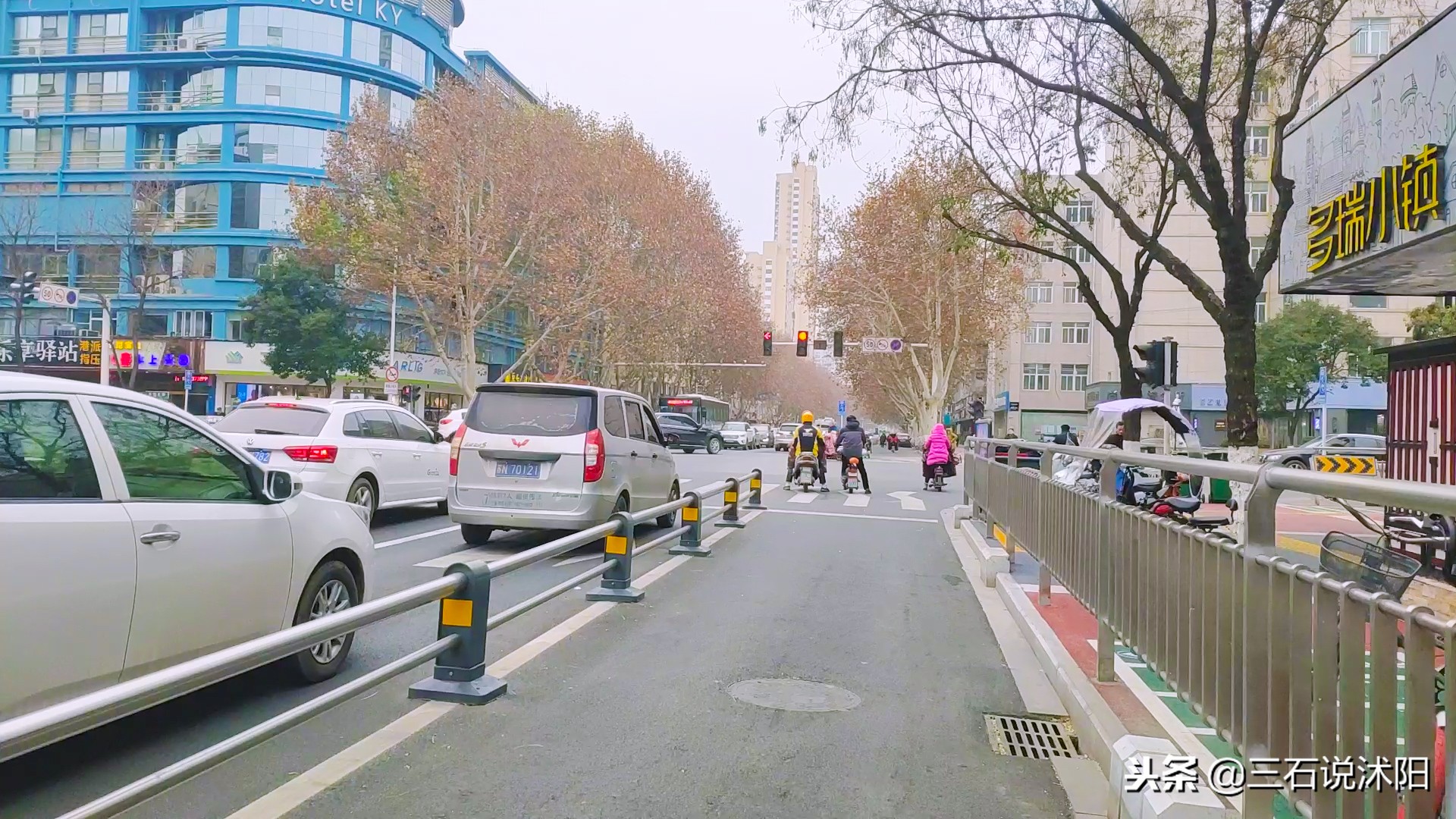 沭阳城市发展图片,沭阳南京路变化