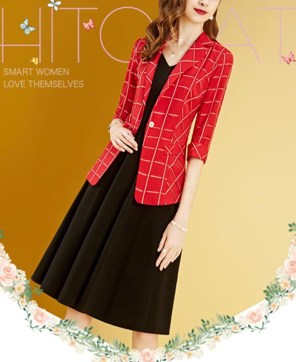 红格子牛仔外套怎么搭配图片,秋季紫色格子外套穿搭