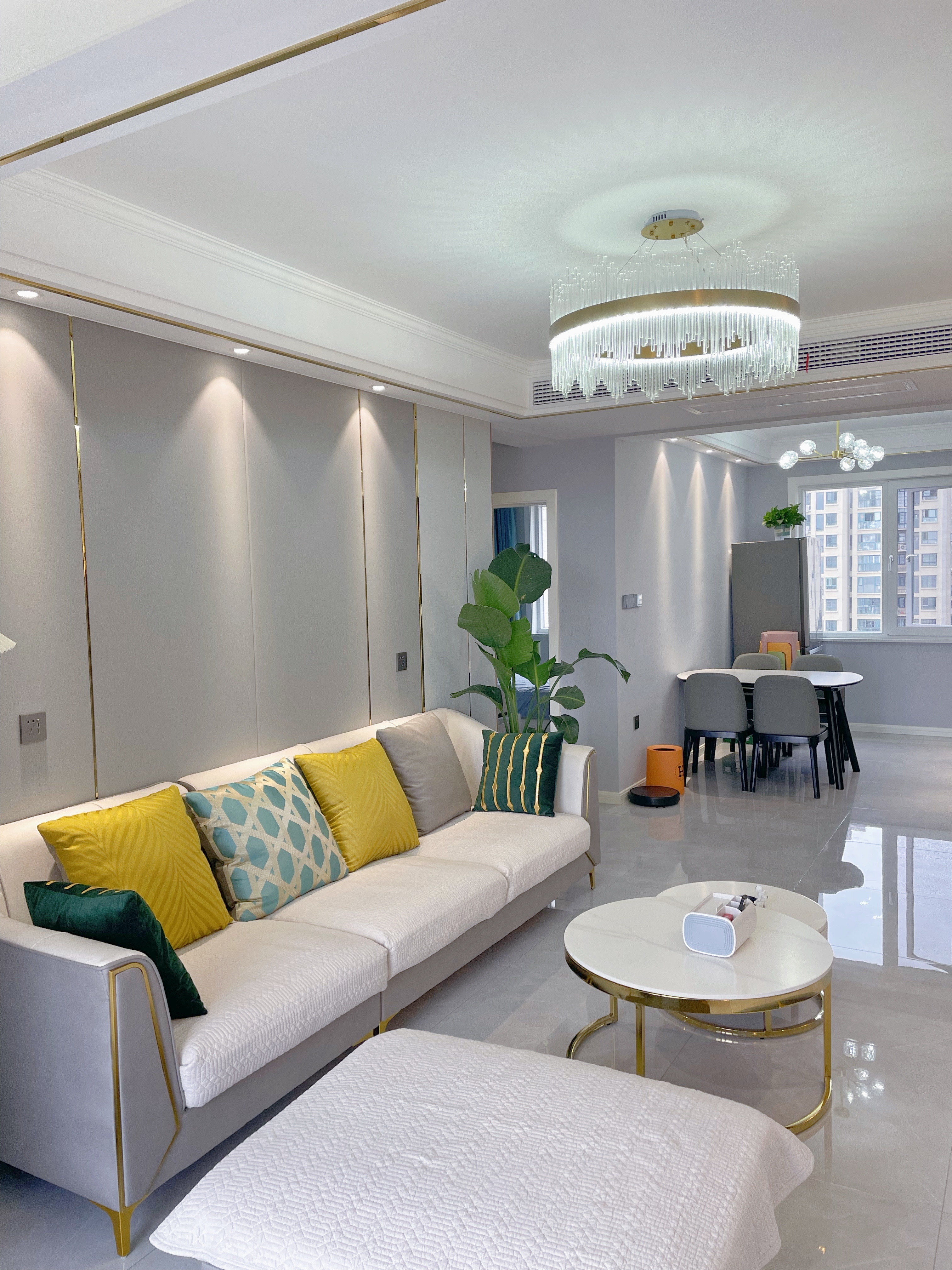 方方正正的客厅怎么弄轻奢风,轻奢风格的客厅