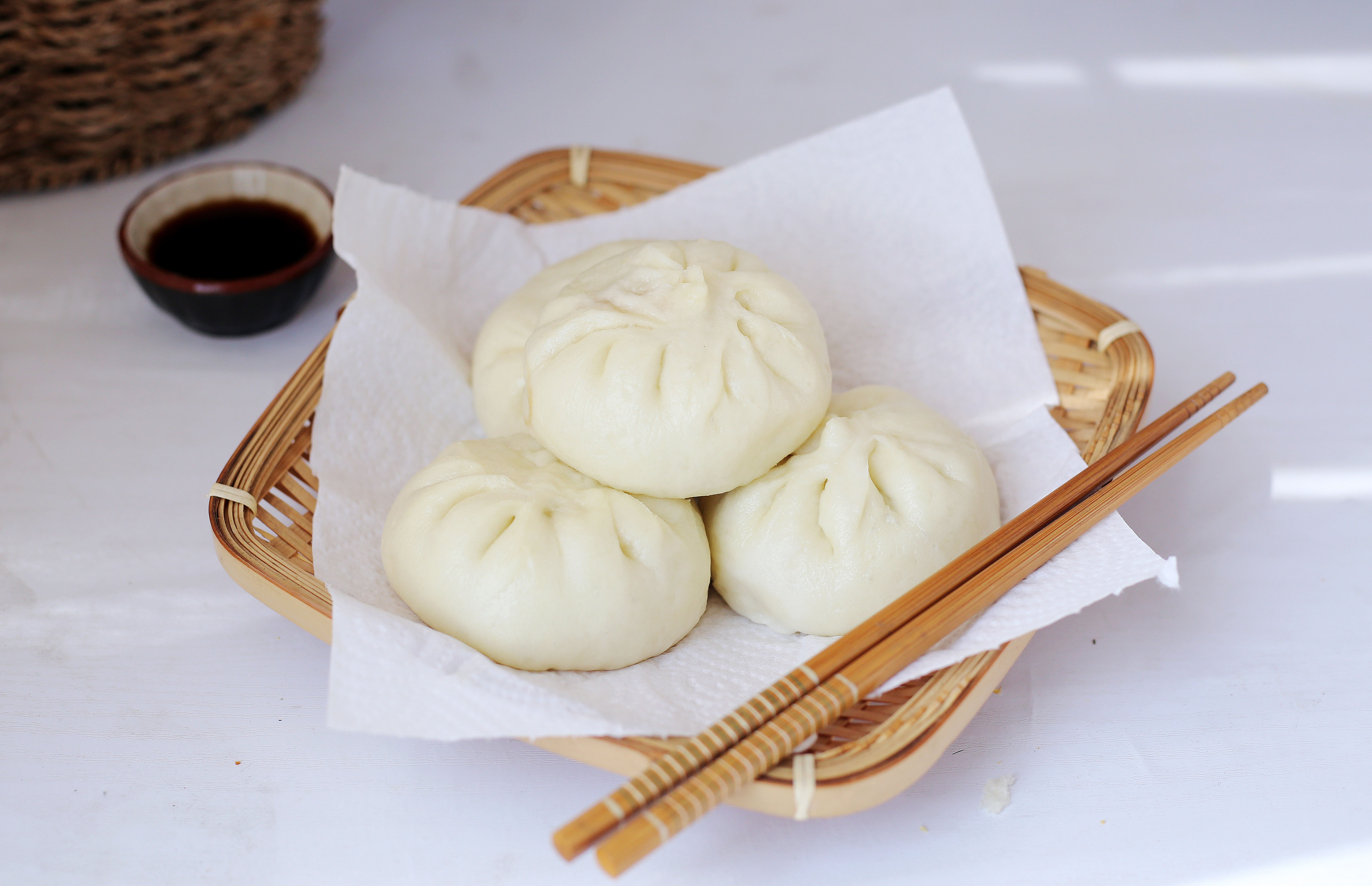 蒸包子的做法不要酵母粉,蒸包子时怎么让包子松软不塌陷