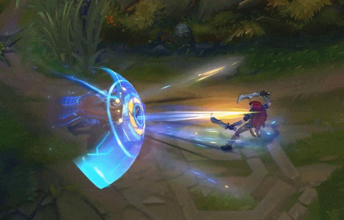 英雄联盟女警未来战士原画,卡牌大师未来战士皮肤原画