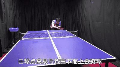 反手发球长短控制,反手发球长短球