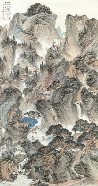 郑午昌花鸟,丝鬓散人郑午昌百幅绘画作品赏析