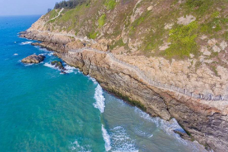 海陵岛北洛秘境酒店无边际泳池,海陵岛北洛秘境度假酒店两房一厅