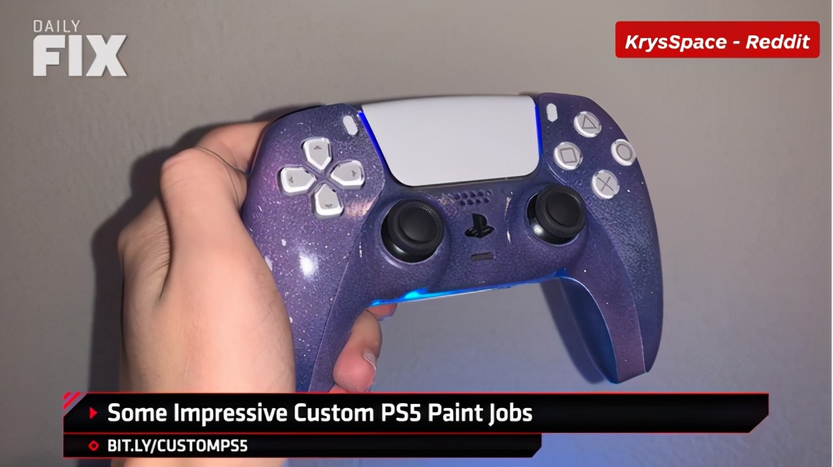 ps5主机及配件全新配色,ps5主机制作全过程