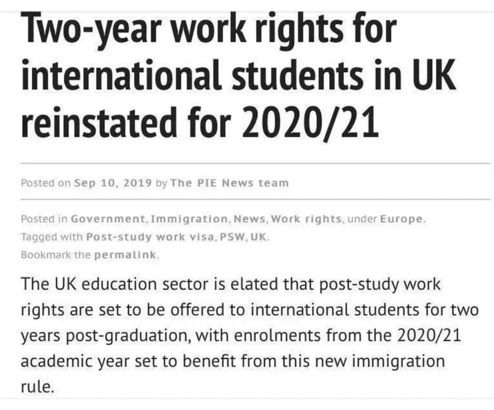 无协议脱欧对英国留学有什么影响,英国留学脱欧最新政策