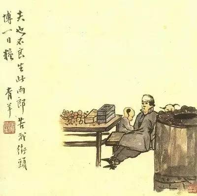 陈师曾山水画作品欣赏,中国第一人陈师曾