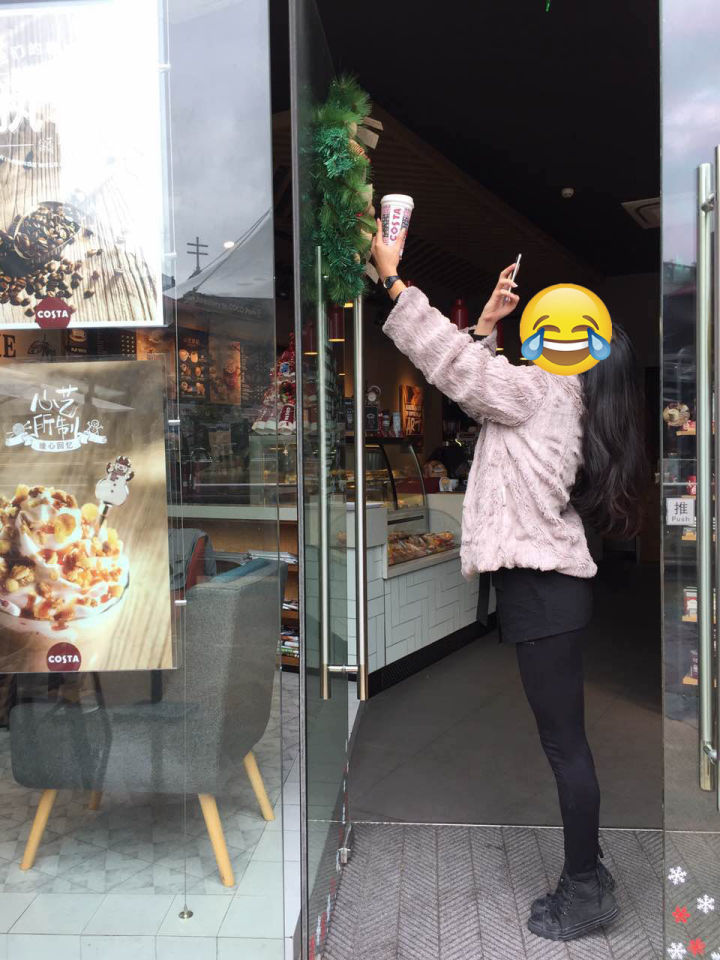 圣诞节写真照教程,圣诞风拍照姿势