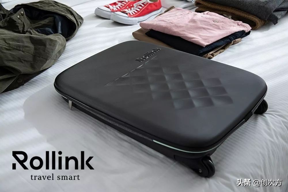 可以扩展的折叠行李箱,容量大又轻便的行李箱