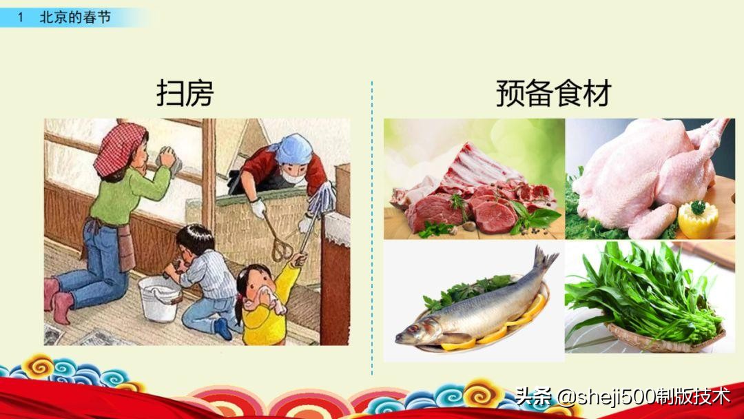 六下语文课堂作业北京的春节讲解,部编语文六年级下册北京的春节