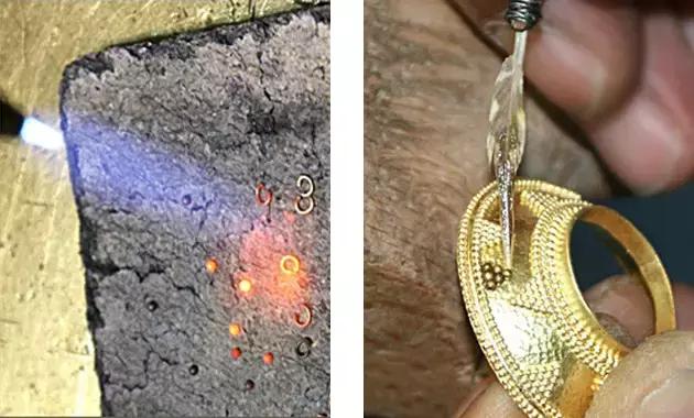 现在的黄金工艺越来越美了,黄金的工艺也很美