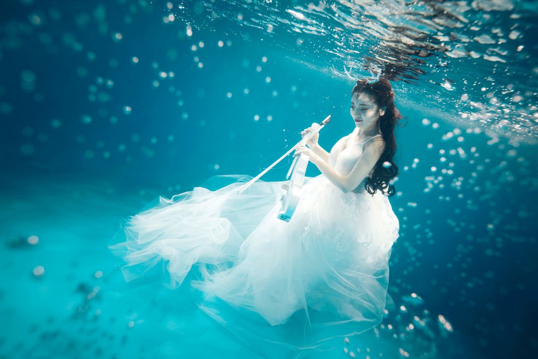 引爆星城!三亚仙气十足的水下摄影来长沙啦~湖南卫视率先取景