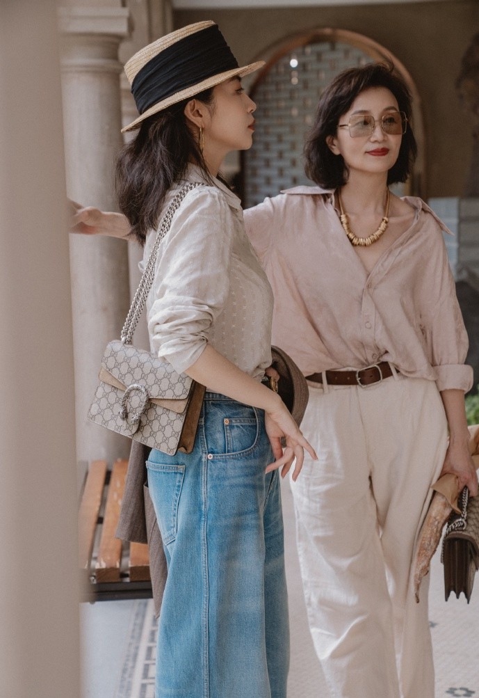 gucci包穿搭,gucci包包炫富