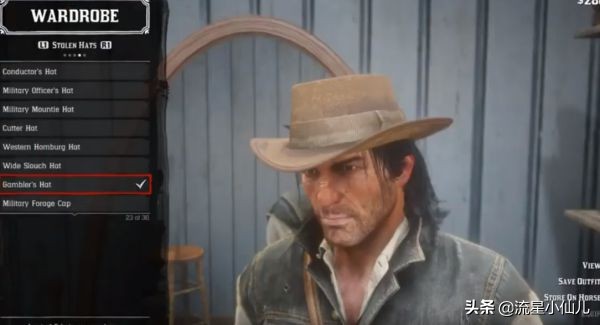 荒野大镖客捡的帽子怎么保存,荒野大镖客打掉三个人的帽子