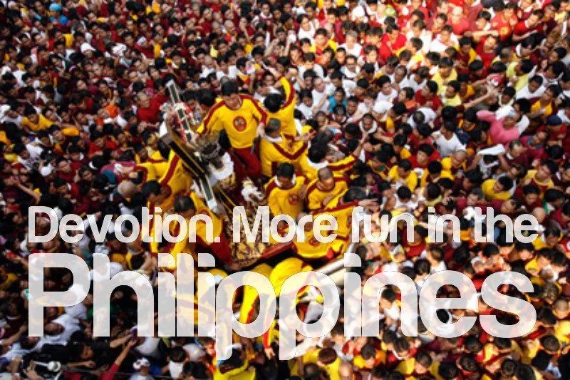 马尼拉黑耶稣 (马尼拉黑耶稣节路线)