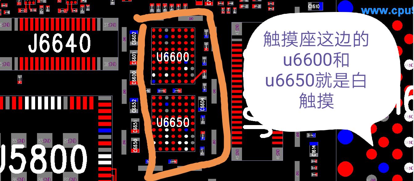 ipad5无触摸换了触摸ic也不行,ipad5无数据