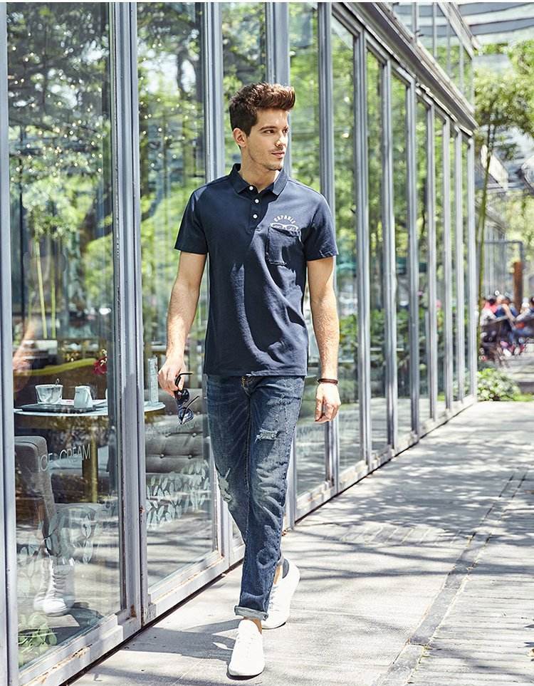 polo衫穿搭技巧男,polo衫的常见搭配方法
