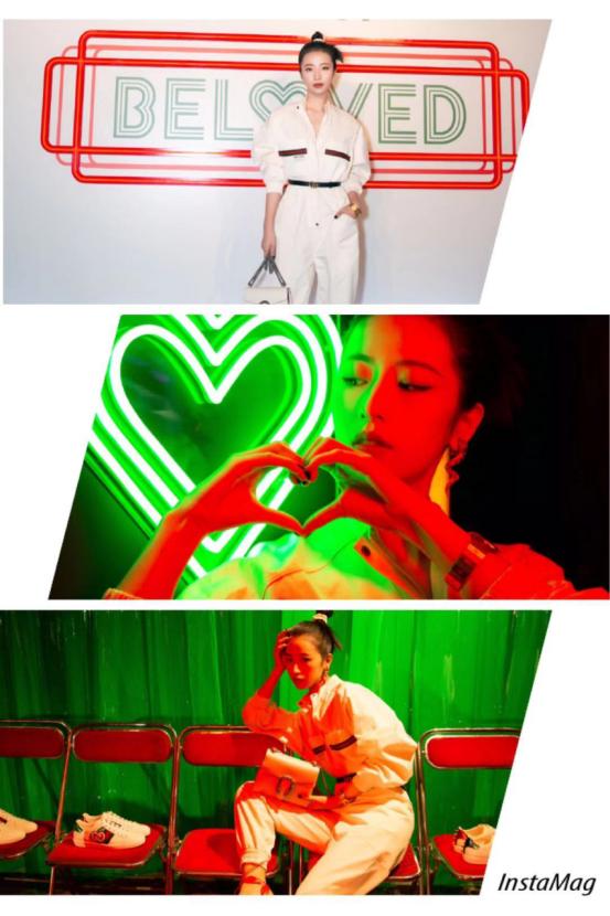 冬季穿一身白超时髦，和周雨彤学习白色服饰搭配，清纯又显白