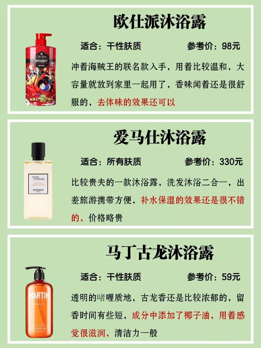 沐浴露男士推荐控油持久留香,油性皮肤沐浴露推荐男士不假滑