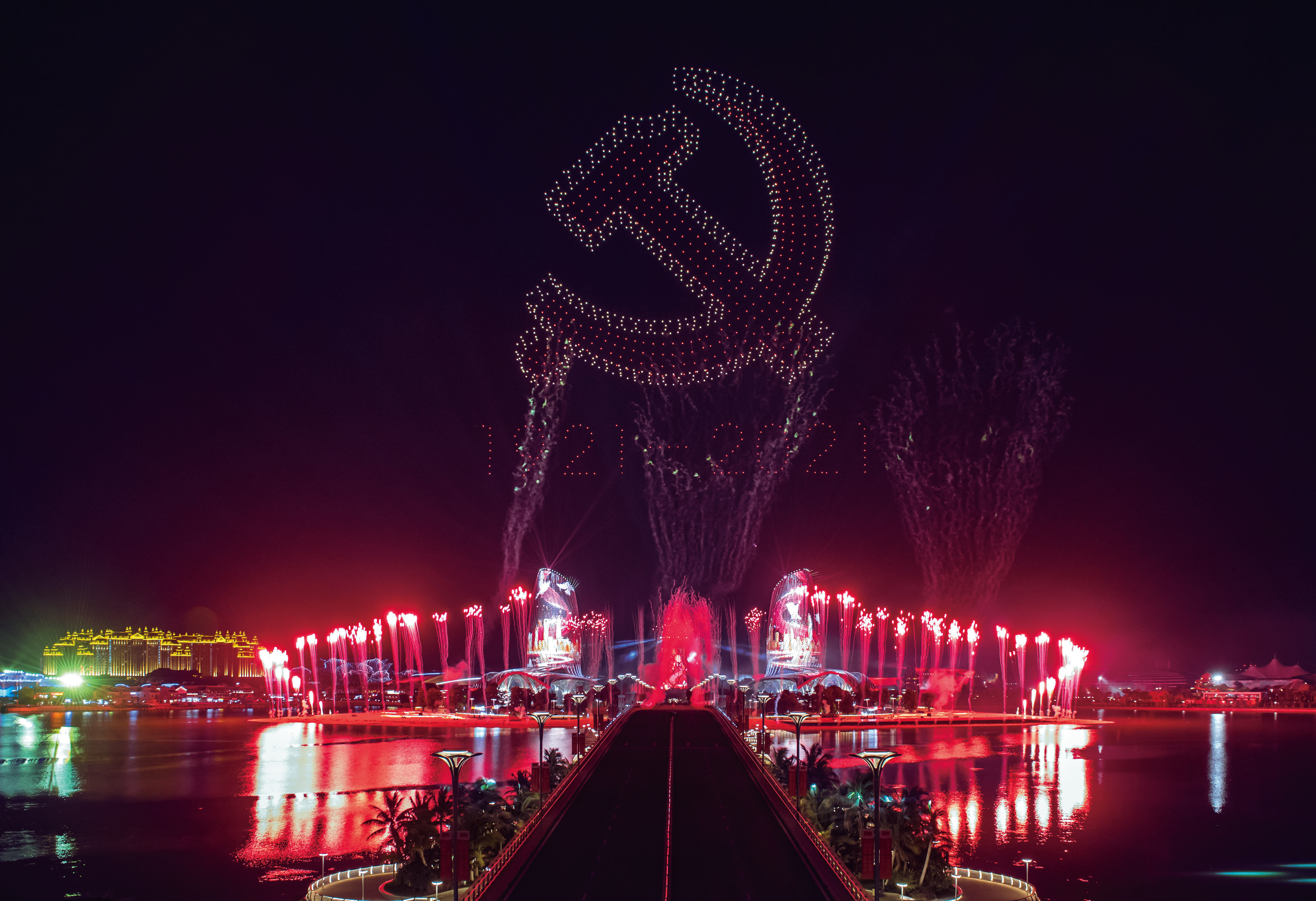 最美中国烟花燃放视频,最美中国烟花效果视频