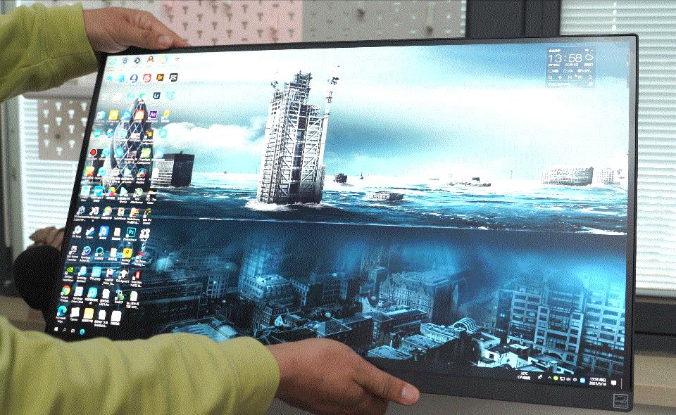 27寸4k显示器lg27up850n,升级显示器27寸