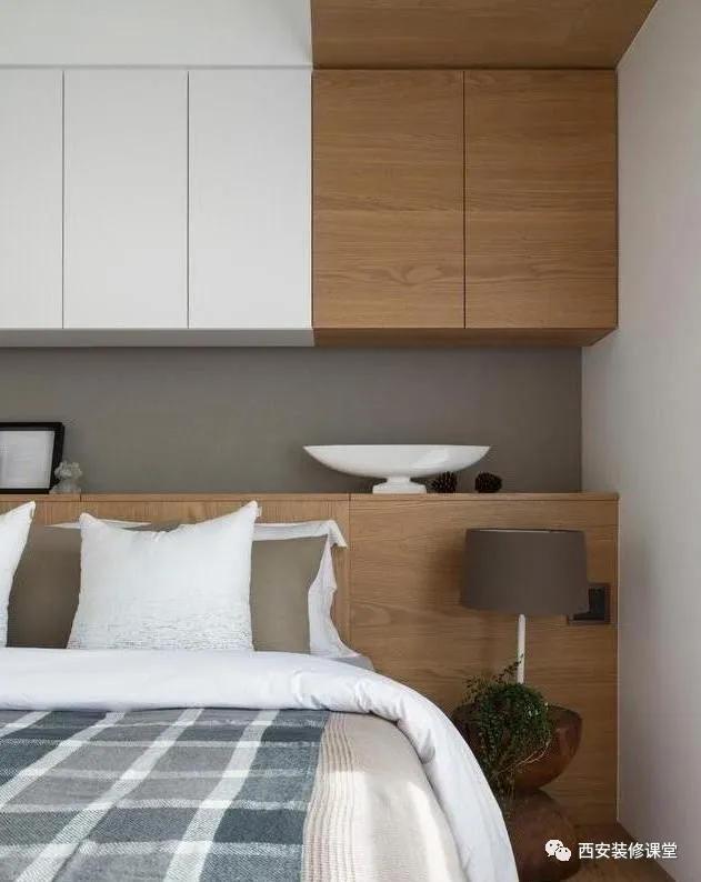 卧室放不下床头柜怎么办,卧室放不下床头柜6种形式搞定