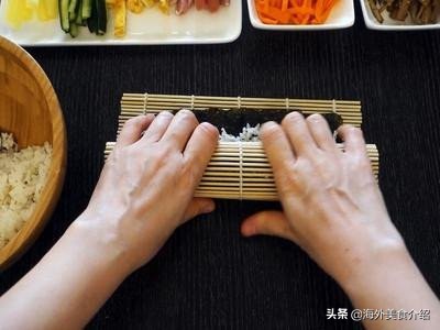 韩式原味紫菜包饭,直播韩式紫菜包饭