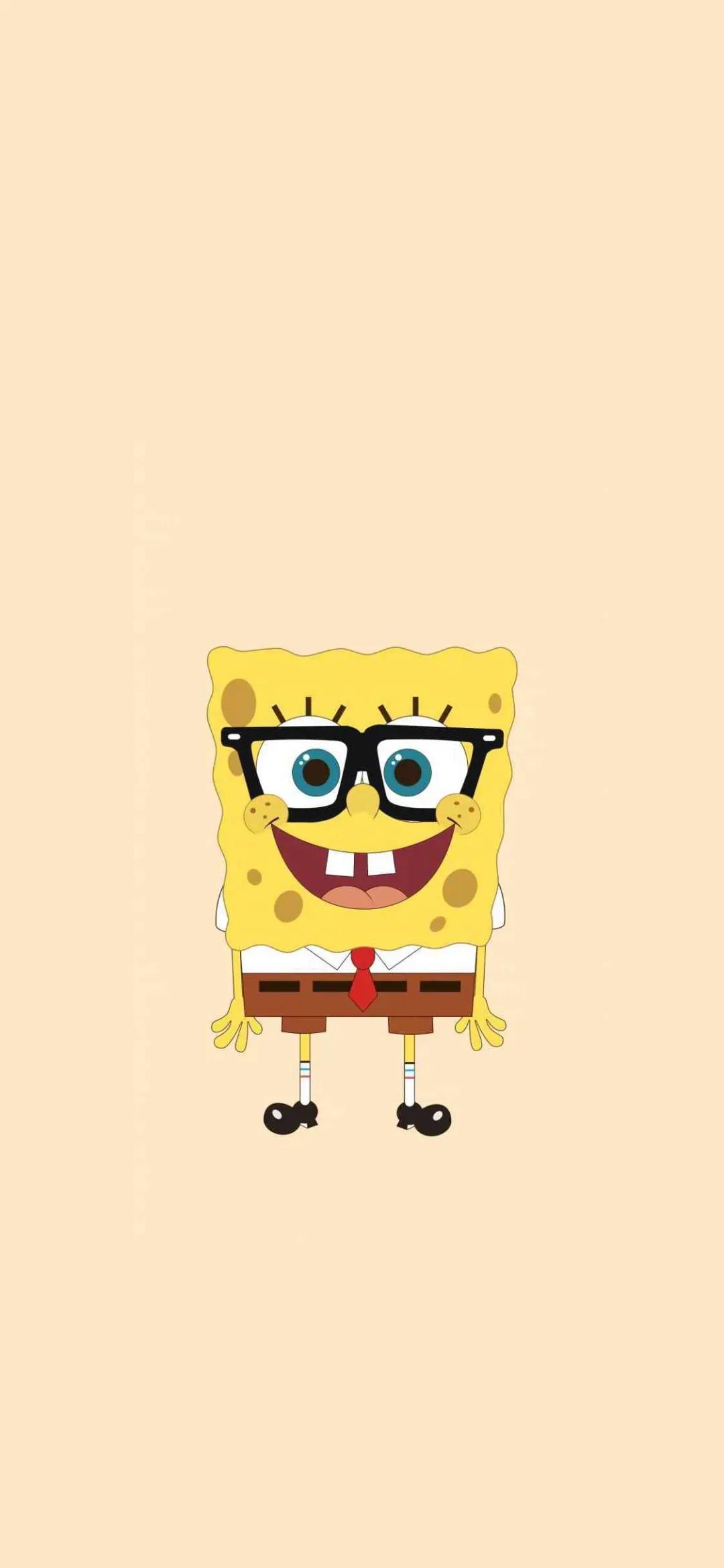 海绵宝宝壁纸全面屏全角色,关于海绵宝宝的壁纸高清