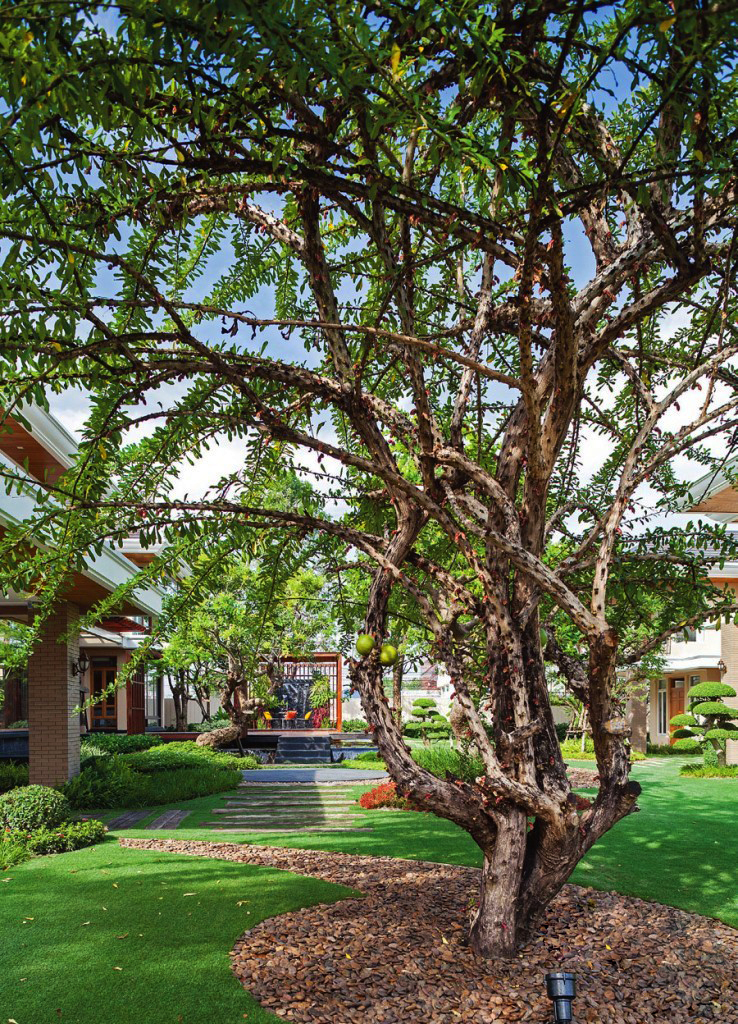 庭院景观亭子布局,10个带有凉亭的庭院设计实景图