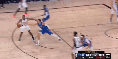 就你叫东契奇啊？乔治反弹砍35分，鱼竿送你了