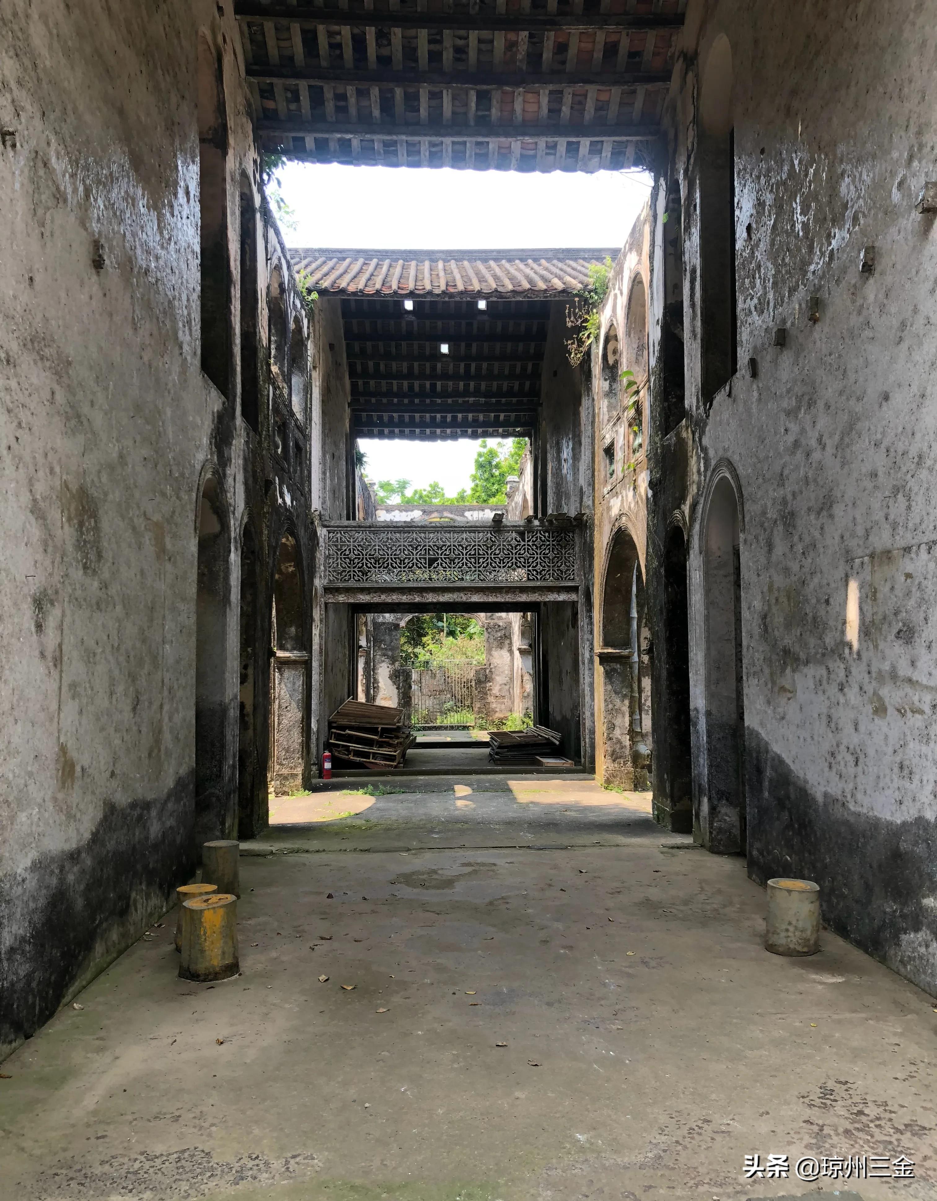 文昌符家大院老照片,海南文昌符家老宅