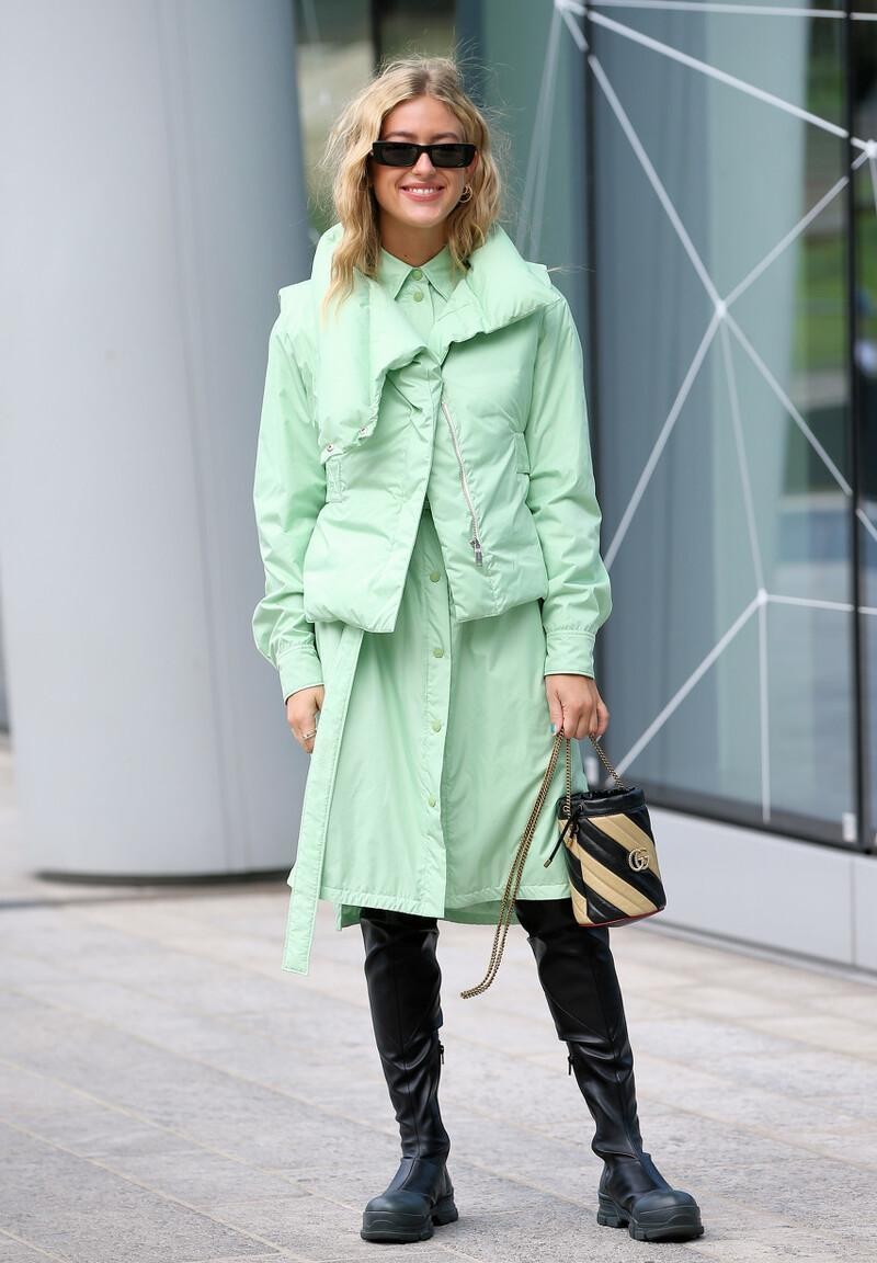 时髦精马甲穿搭,保暖又好看很实用的内穿马甲