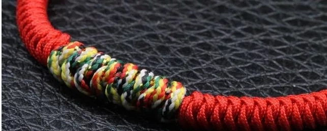 文玩核桃手串单线打结方法,常见的手串编绳教程