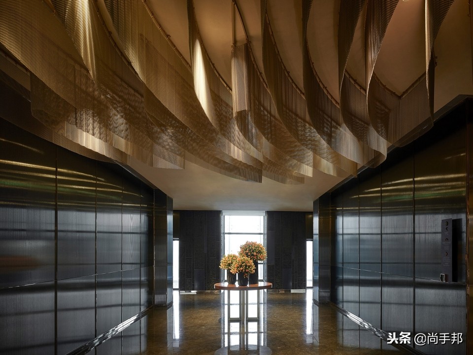 深坑洲际酒店设计效果图,援沪上海深坑世茂洲际酒店