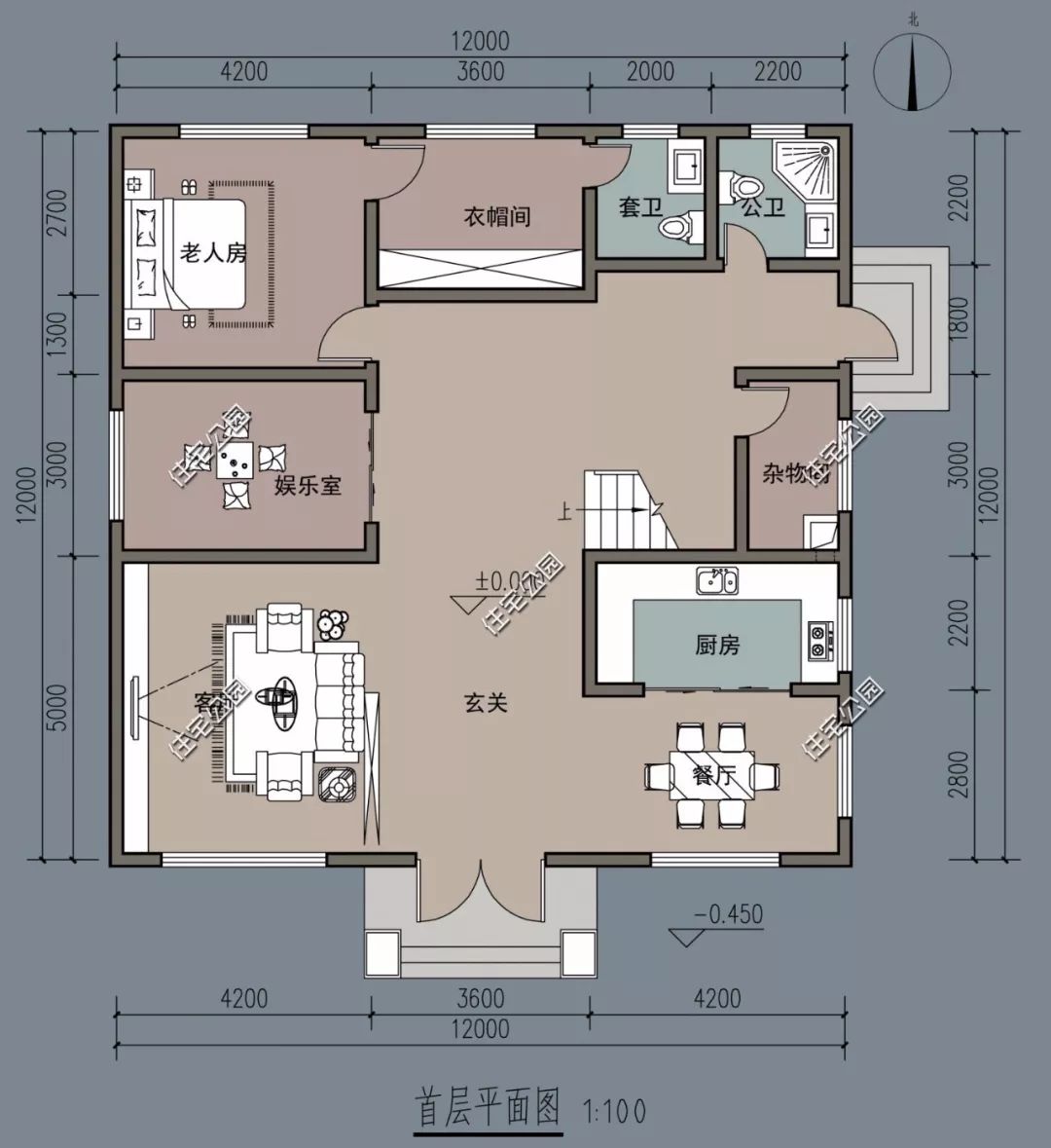 六款农村自建房户型推荐,农村盖房选这10套户型就够了