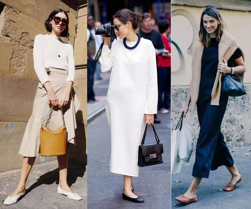 适合搭配裙子的平底鞋推荐,平底鞋加裙子怎么搭配