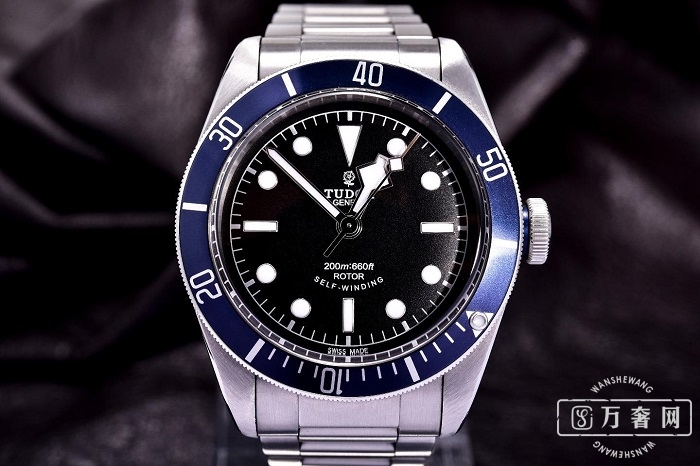 帝舵碧湾系列1958棕色表带,帝舵碧湾系列黑陶瓷钢带