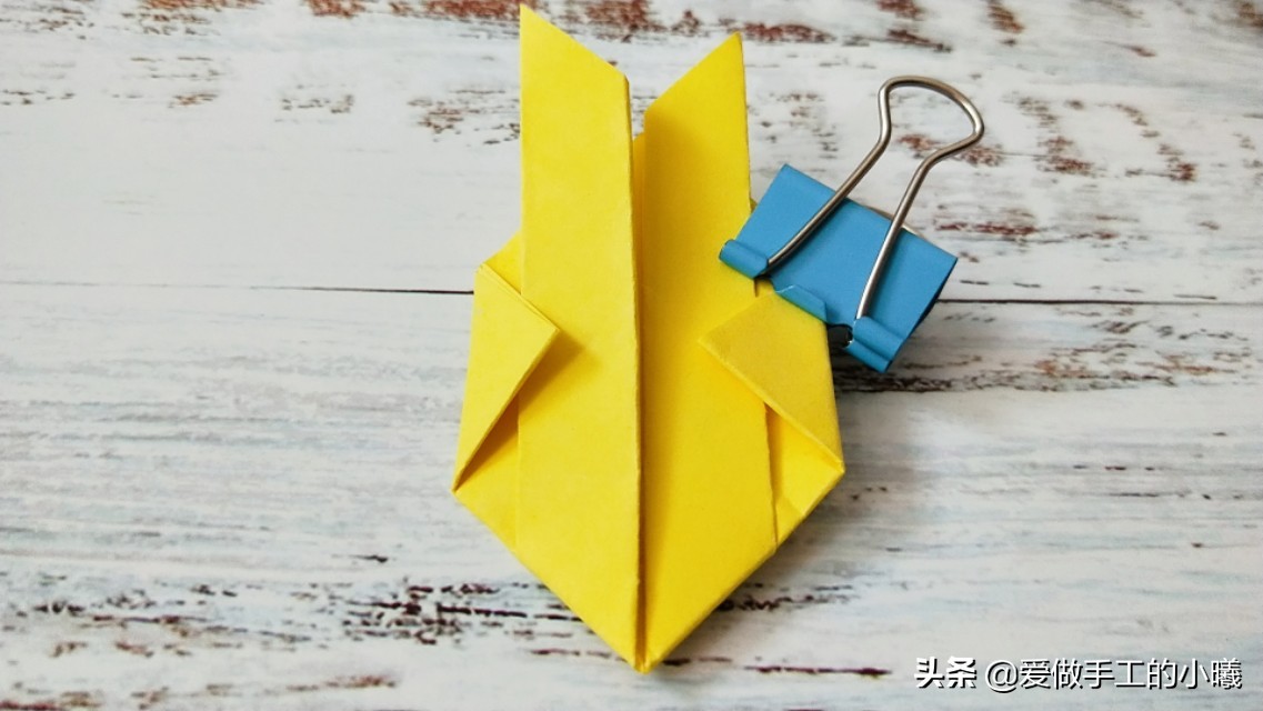 扫把簸箕折纸手工制作,簸箕手工怎么折纸教程简单