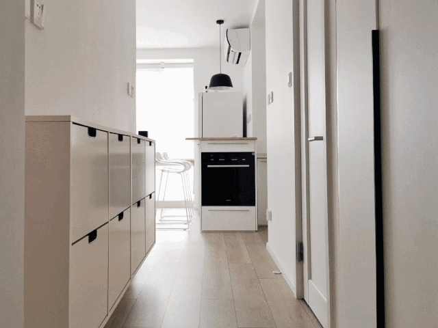 她买下40㎡自己住,功能一个不少,却能住出100㎡的宽敞